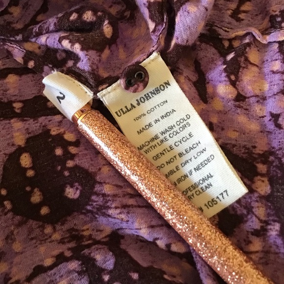 Ulla Johnson Purple Midi Dress - Picture 8 of 9